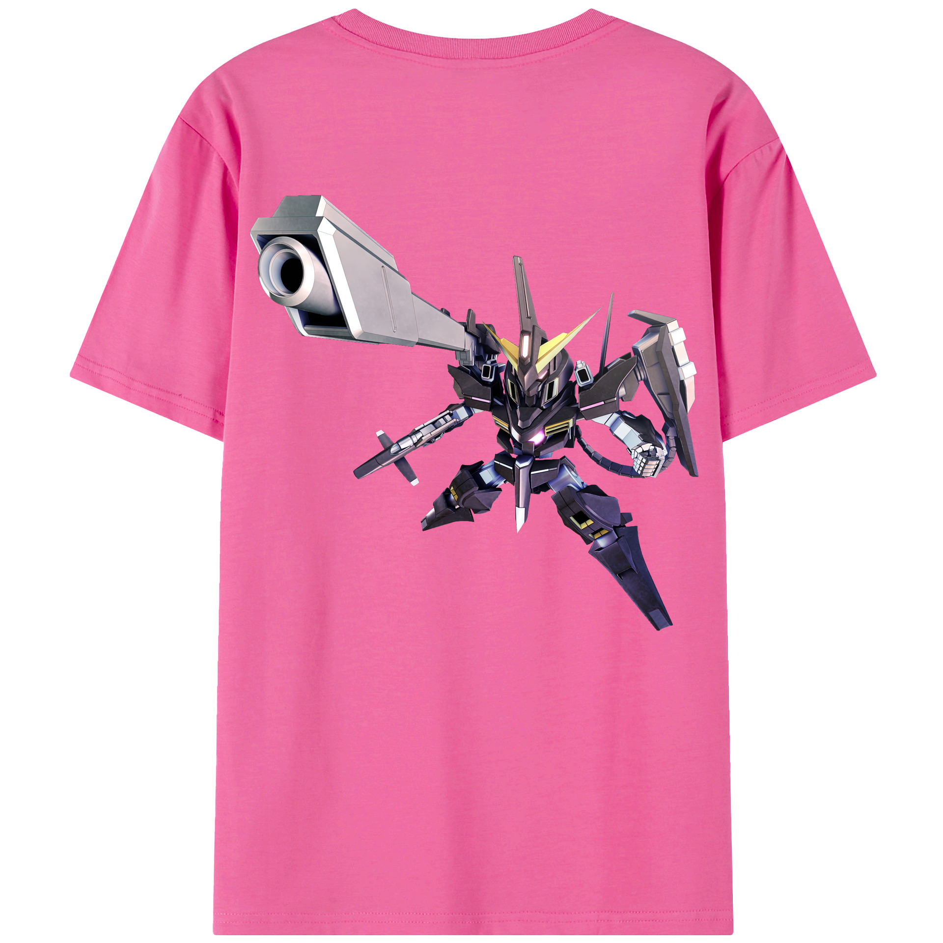 （画像用） 機動戦士ガンダム Mobile Suit Gundam レディース半袖Tシャツ(バックプリント)